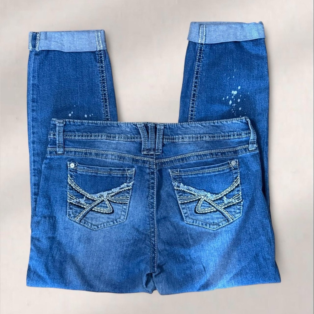 2000s Wallflower Distressed Blue Boyfriend Jeans